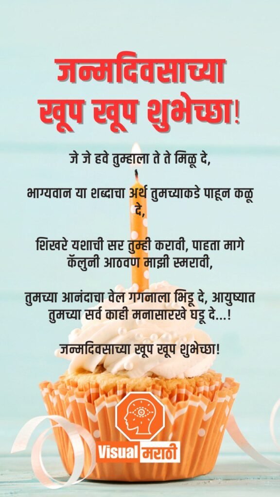 birthday wishes in marathi