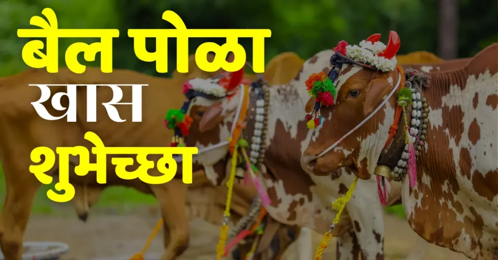 Bail Pola Wishes in Marathi
